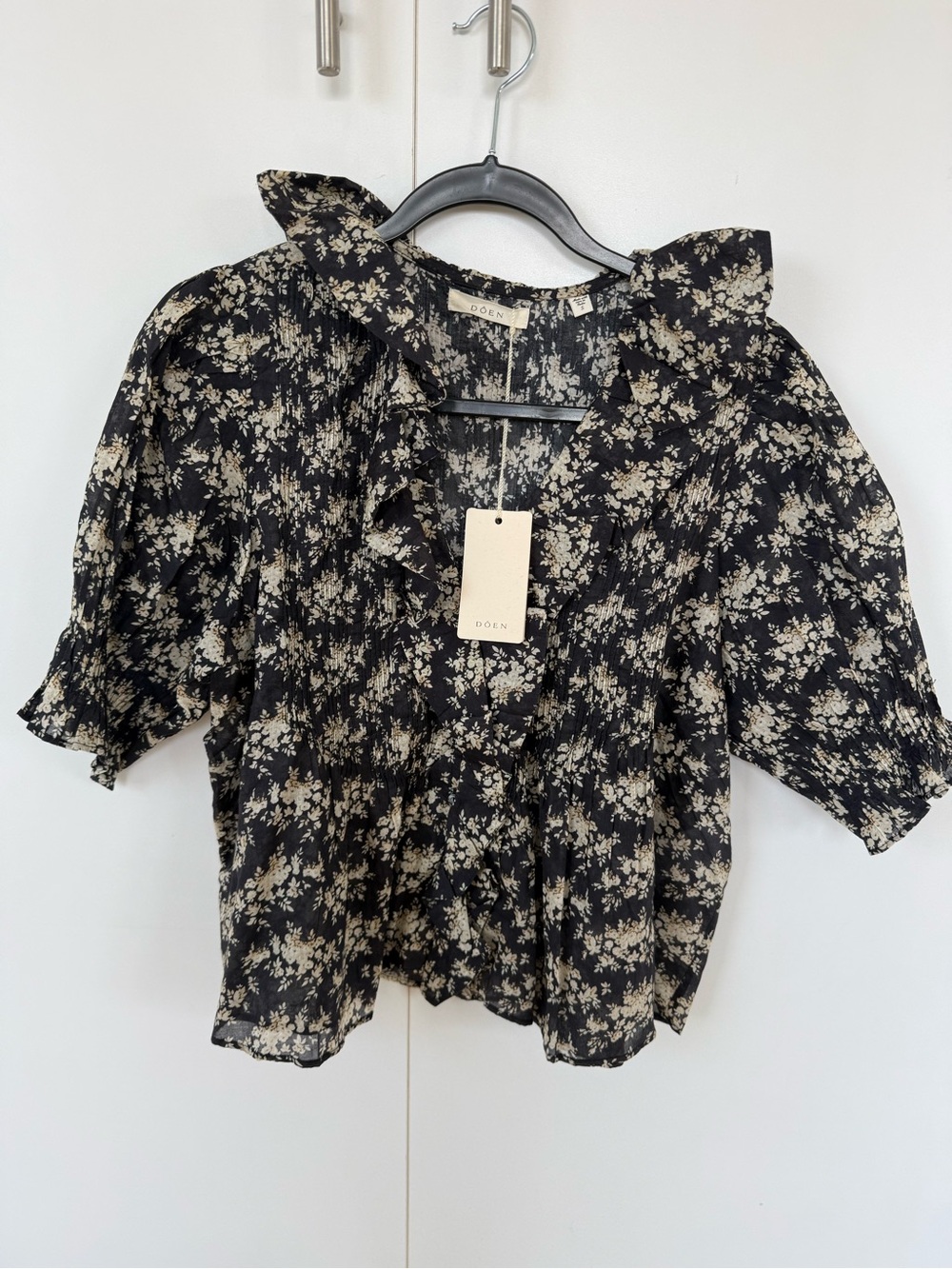 Doen HENRI Noir Rose - Small NWT